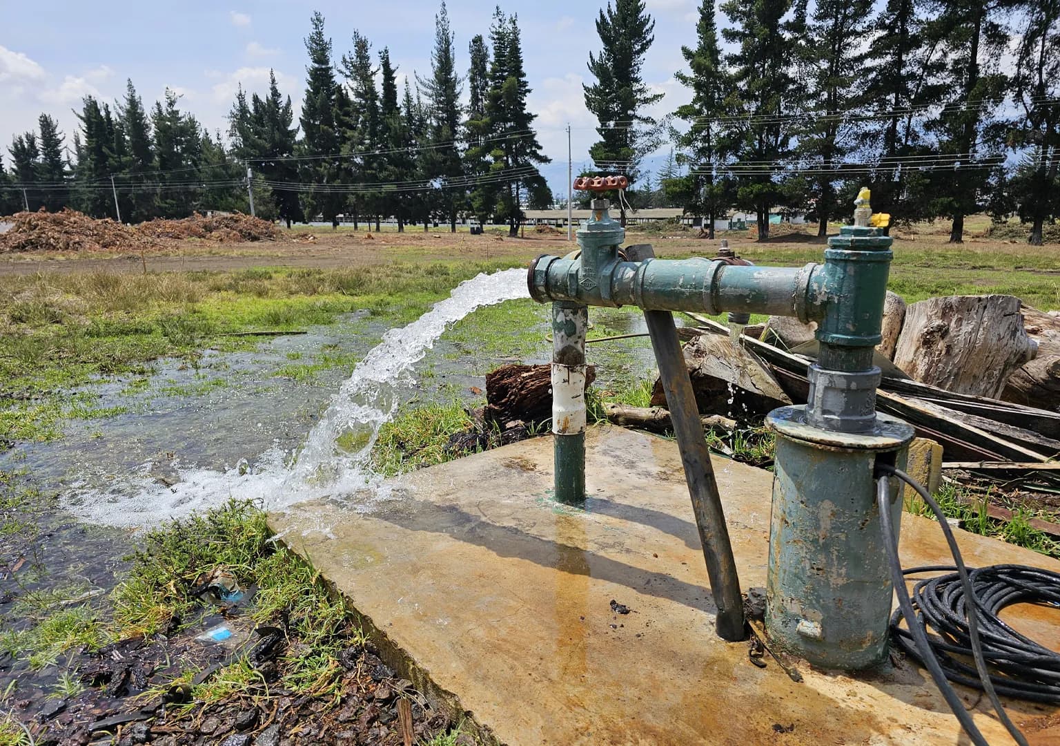 Agua potable — obra de MAK